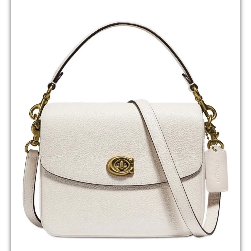 Coach Polished Pebbled Leather Cassie Crossbody 19